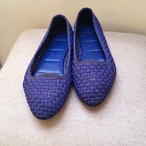 Moncler St. Malo ballerina flats woven blue